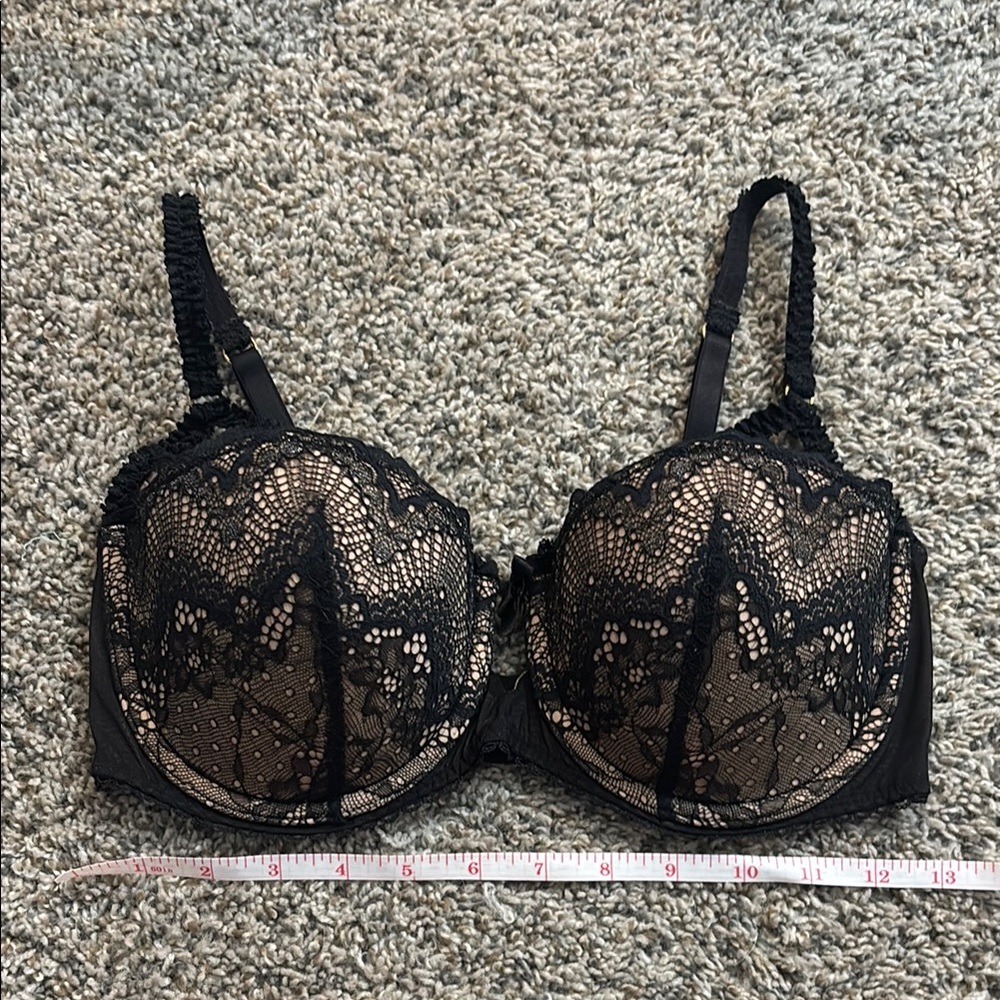 Elegant Black Lace Bra